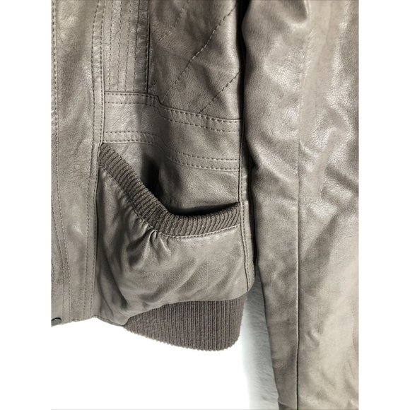 Xhilaration Brown Jacket  Women’s Coat Adult Size Medium - Picture 4 of 10